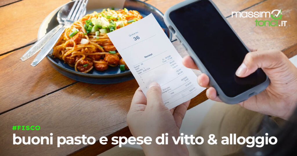 buoni pasto e spese di trasferta